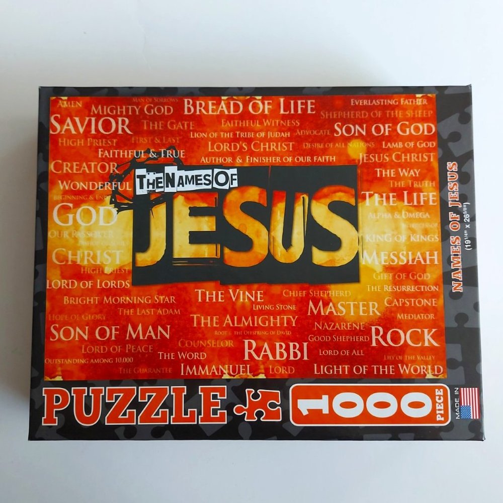 1000 Piece "The Names of Jesus" Jigsaw Puzzle